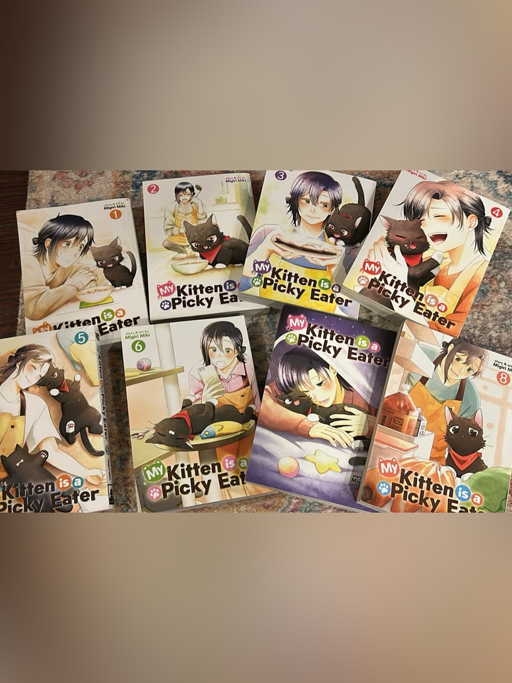 My Kitten Is a Picky Eater Manga 1-8 set